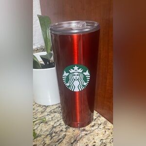 Starbucks Shiny Red Tumbler